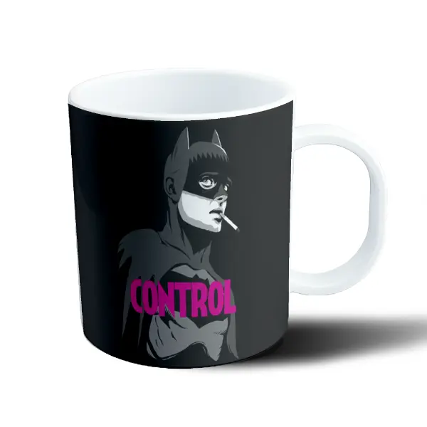 Taza de Plástico Batman Control Cigarrillo