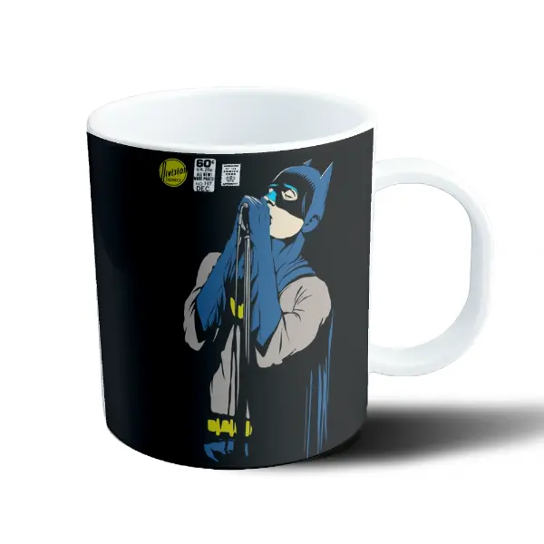Taza de Plástico Batman Portada Comic Vintage