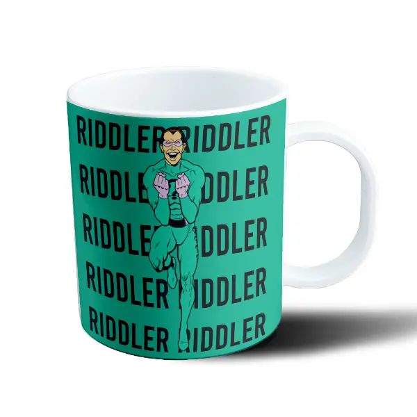 Taza de Plástico Batman El Acertijo Riddler