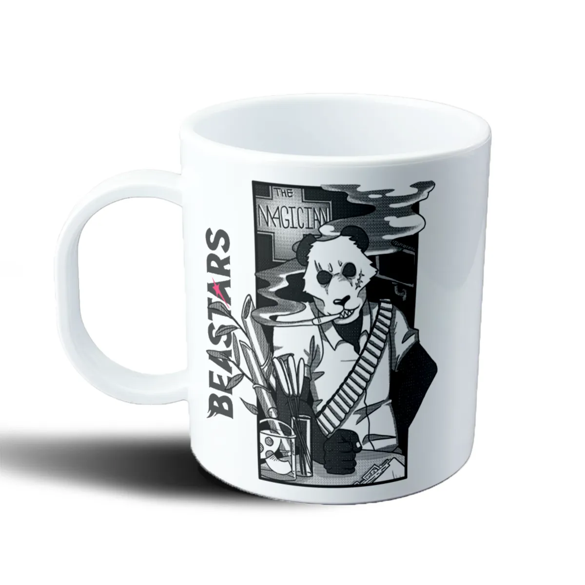 Taza de Plástico Beastars Panda The Magician - vista 2