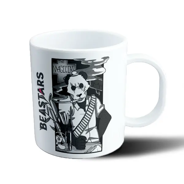 Taza de Plástico Beastars Panda The Magician