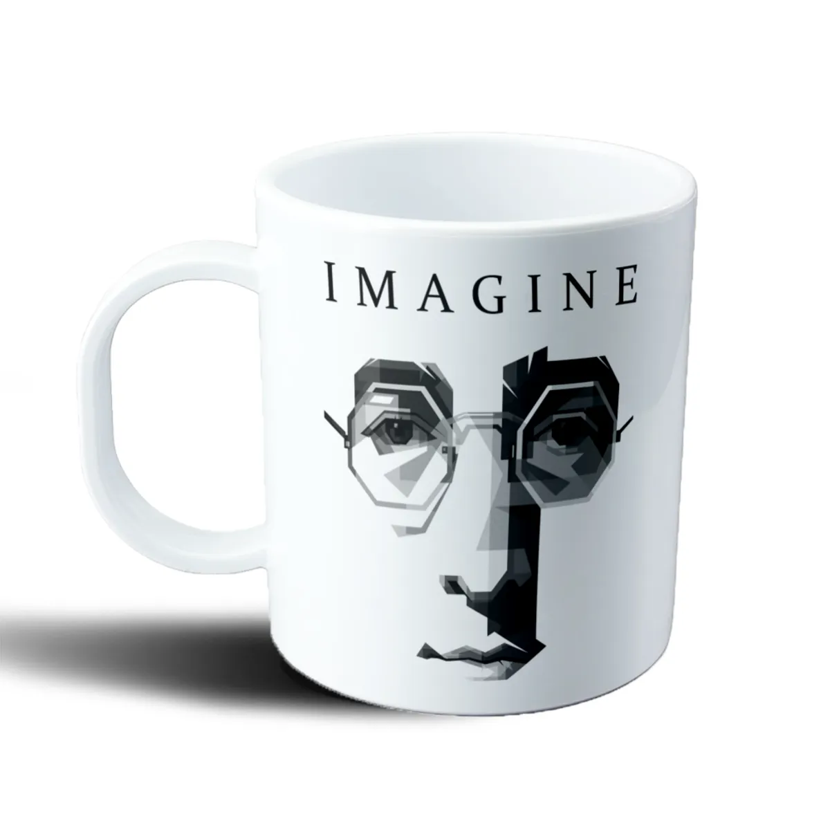Taza de Plástico The Beatles John Lennon Imagine - vista 2