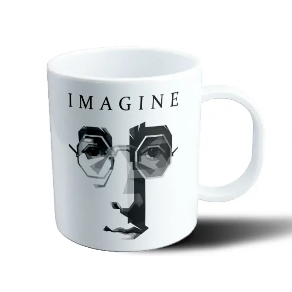 Taza de Plástico The Beatles John Lennon Imagine