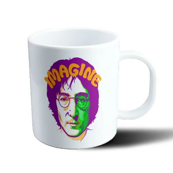 Taza de Plástico The Beatles John Lennon Imagine