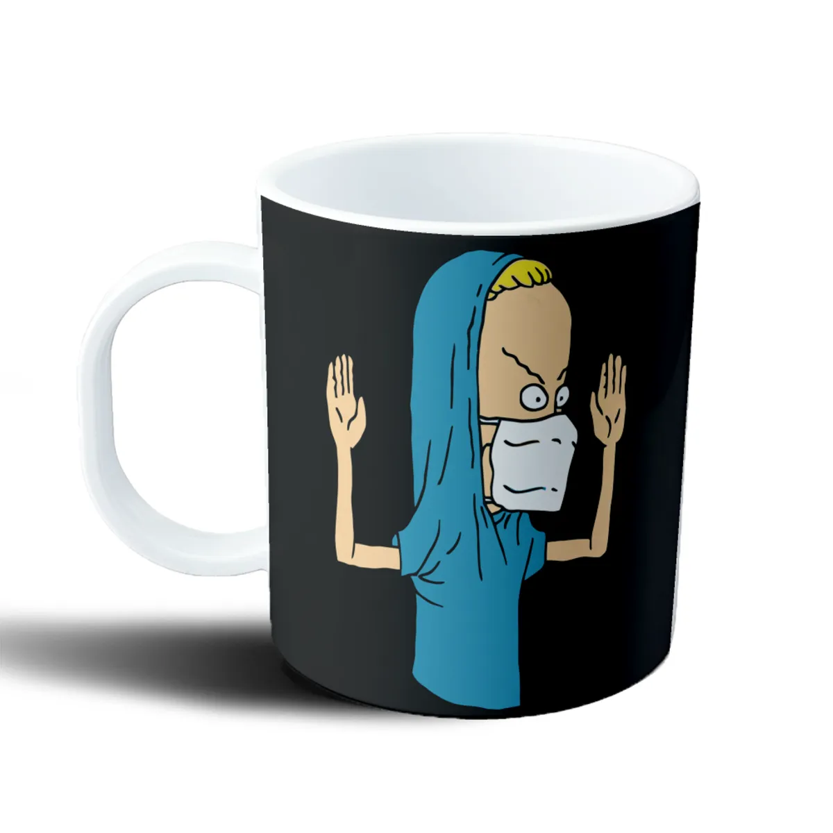 Taza de Plástico Beavis and Butthead Beavis con Barbijo - vista 2