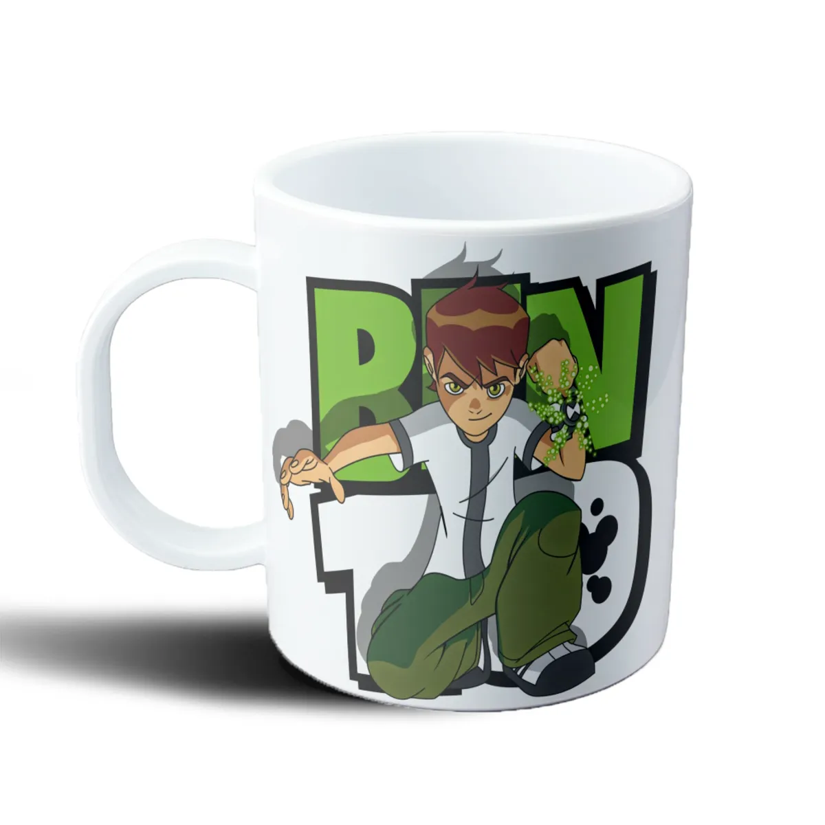 Taza de Plástico Ben 10 Ben Tennyson Omnitrix - vista 2