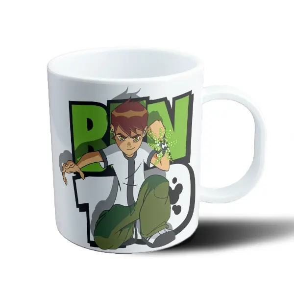 Taza de Plástico Ben 10 Ben Tennyson Omnitrix