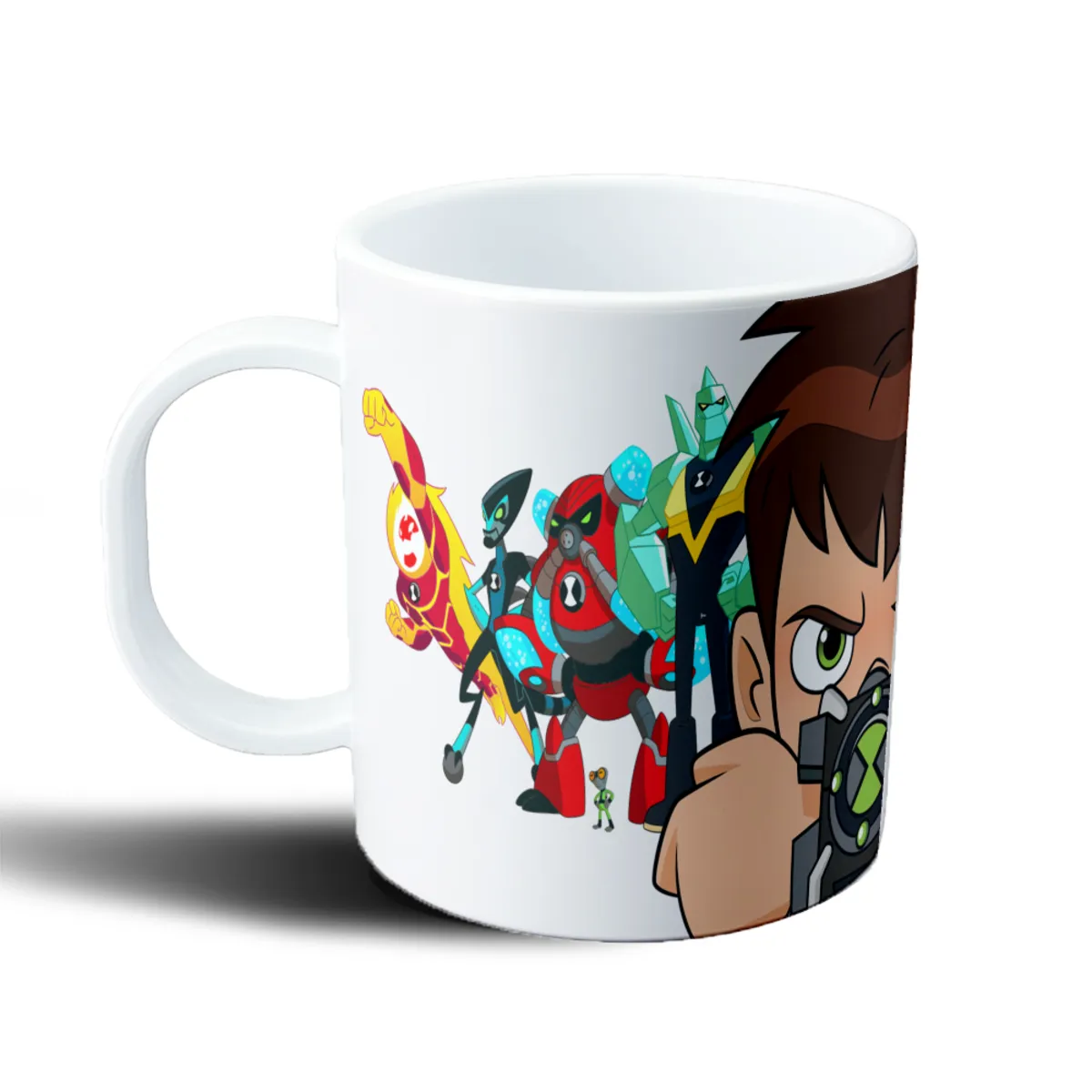 Taza de Plástico Ben 10 Ben Tennyson con Omnitrix y Aliens - vista 2