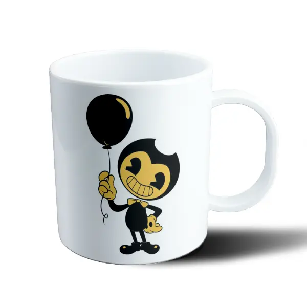 Taza de Plástico Bendy and The Ink Machine Bendy con Globo