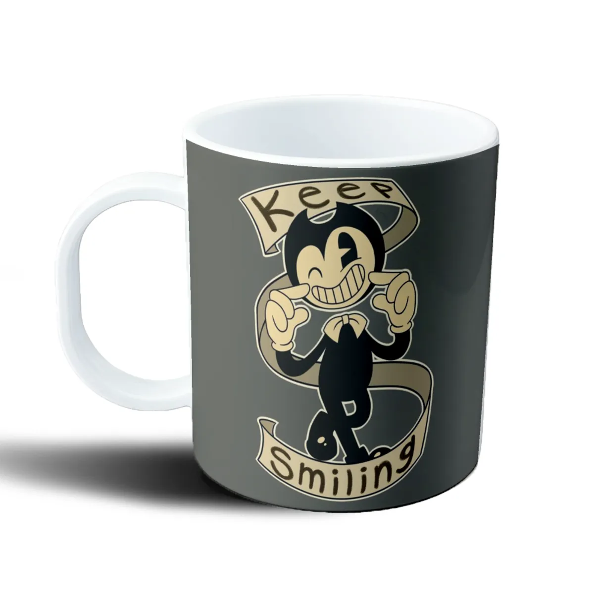 Taza de Plástico Bendy and The Ink Machine Keep Smiling - vista 2