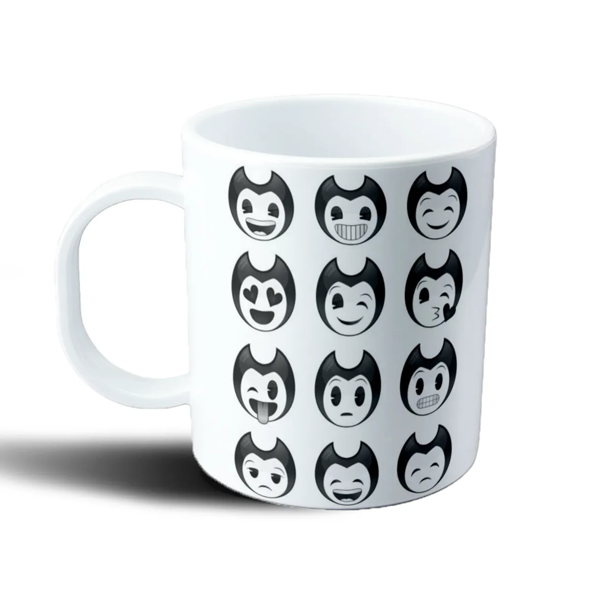 Taza de Plástico Bendy and The Ink Machine Emojis - vista 2