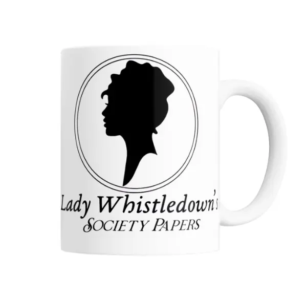 Taza de Cerámica Bridgerton Lady Whistledown Society Papers
