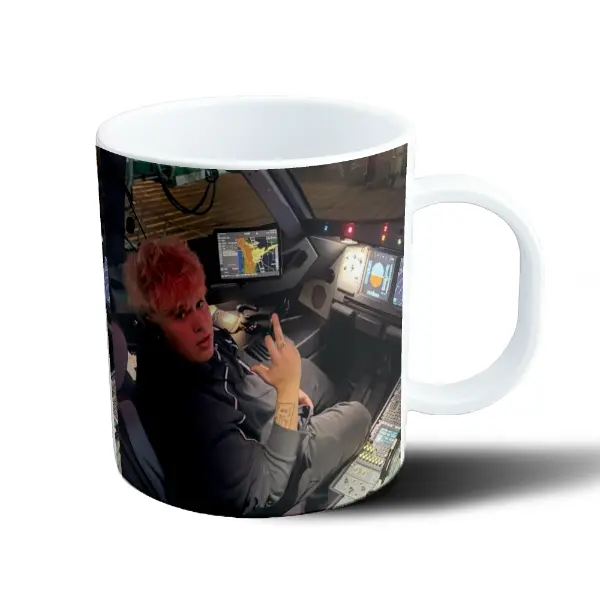 Taza de Plástico Beni Marmol en Cabina