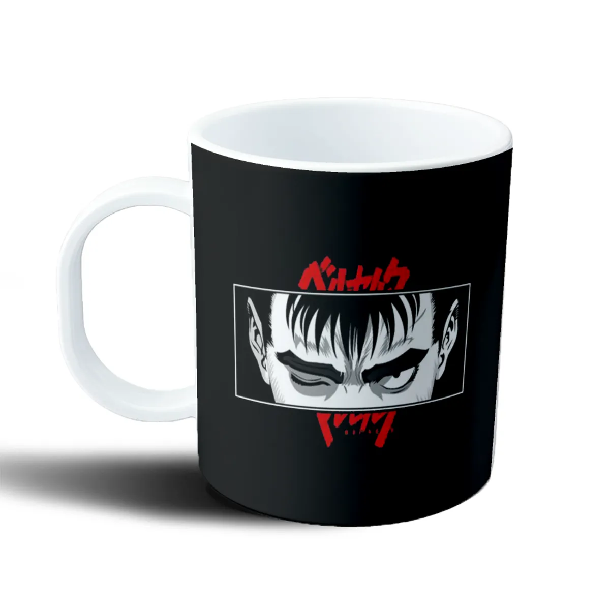 Taza de Plástico Berserk Guts Mirada Intensa - vista 2
