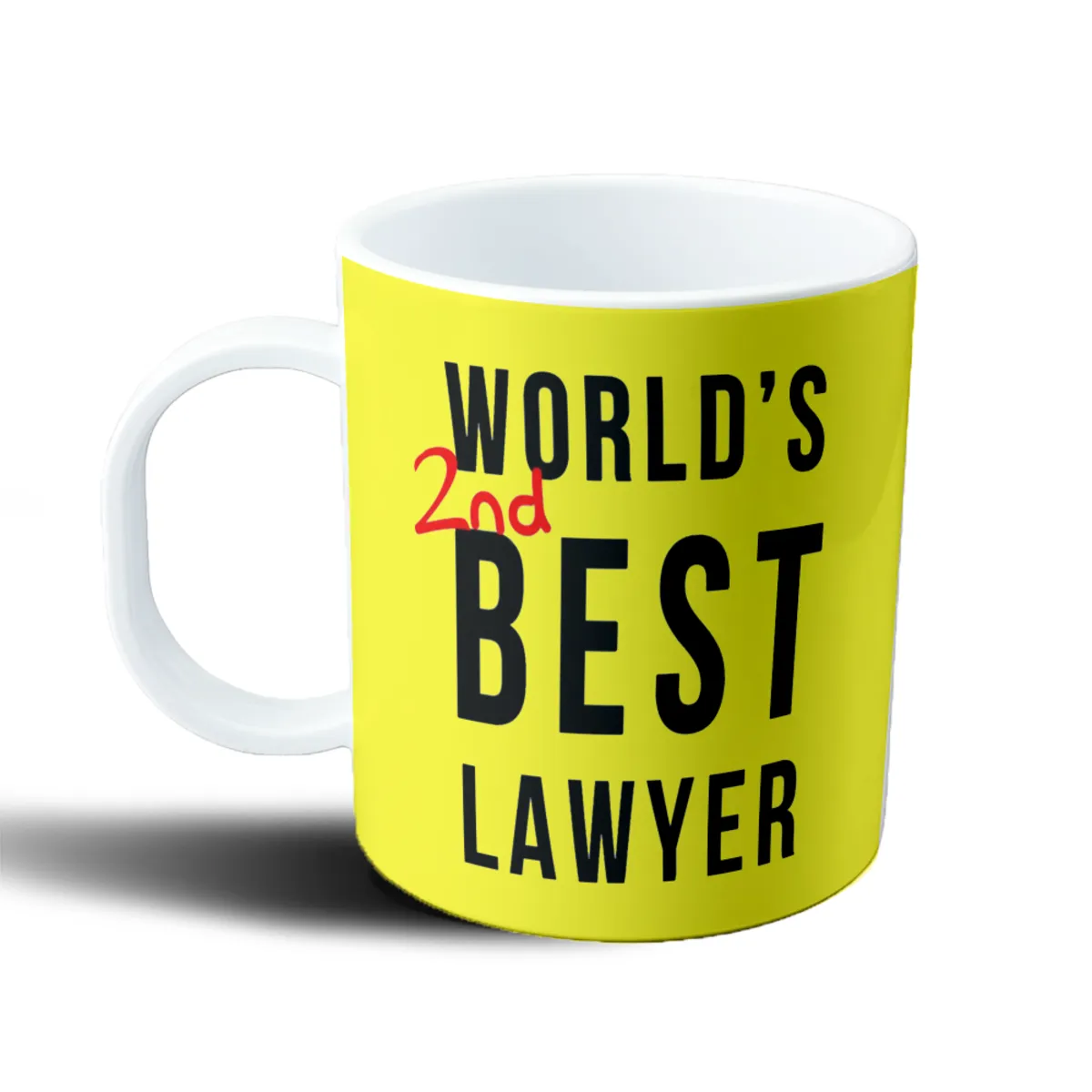 Taza de Plástico Better Call Saul World's 2nd Best Lawyer - vista 2