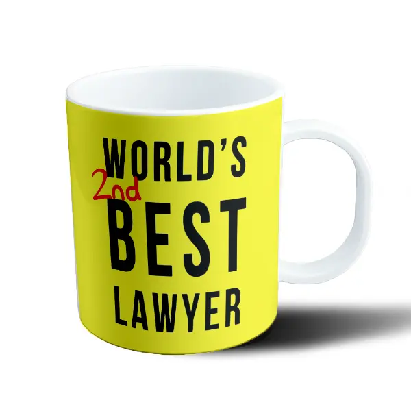 Taza de Plástico Better Call Saul World's 2nd Best Lawyer