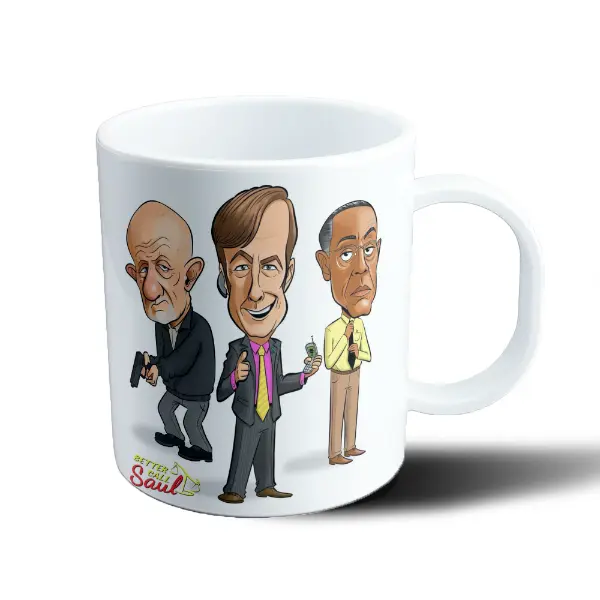 Taza de Plástico Better Call Saul Saul Goodman Mike Gus Fring