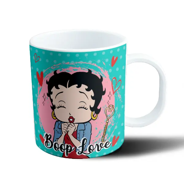 Taza de Plástico Betty Boop Boop Love