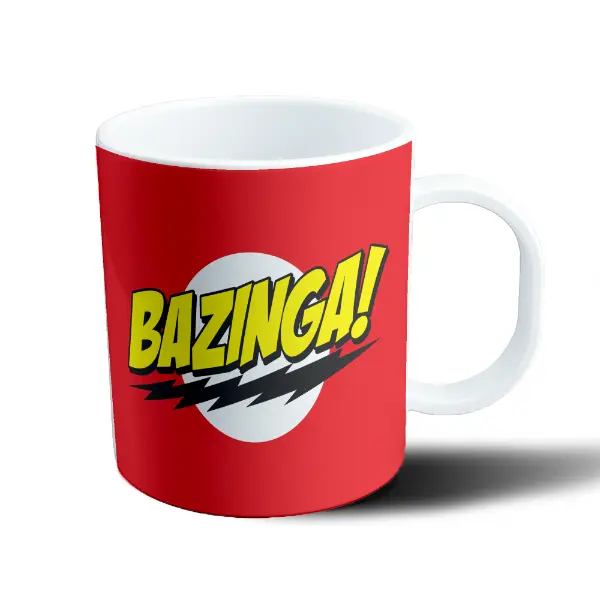 Taza de Plástico Big Bang Theory Bazinga