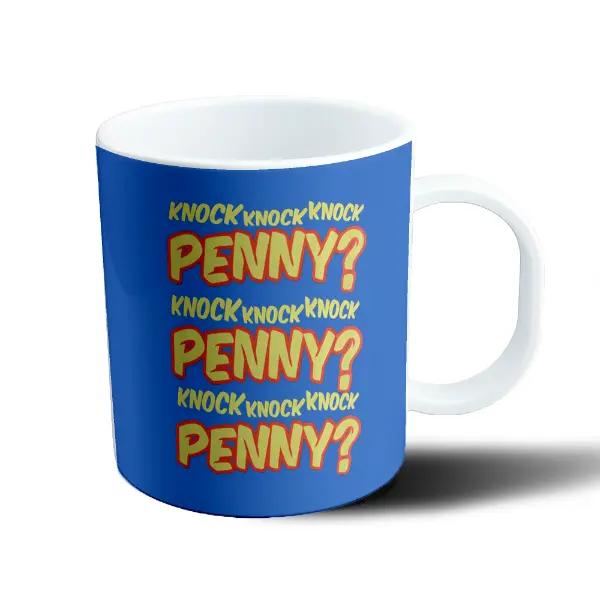 Taza de Plástico Big Bang Theory Knock Knock Penny