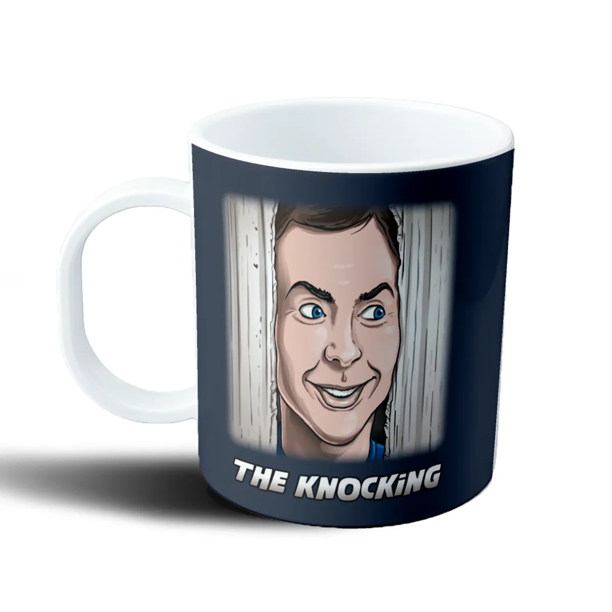 Taza de Plástico Big Bang Theory Sheldon Cooper The Knocking - vista 2
