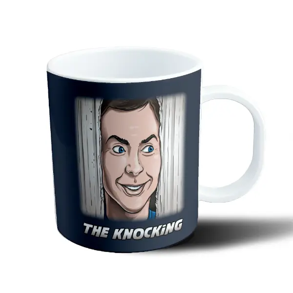 Taza de Plástico Big Bang Theory Sheldon Cooper The Knocking
