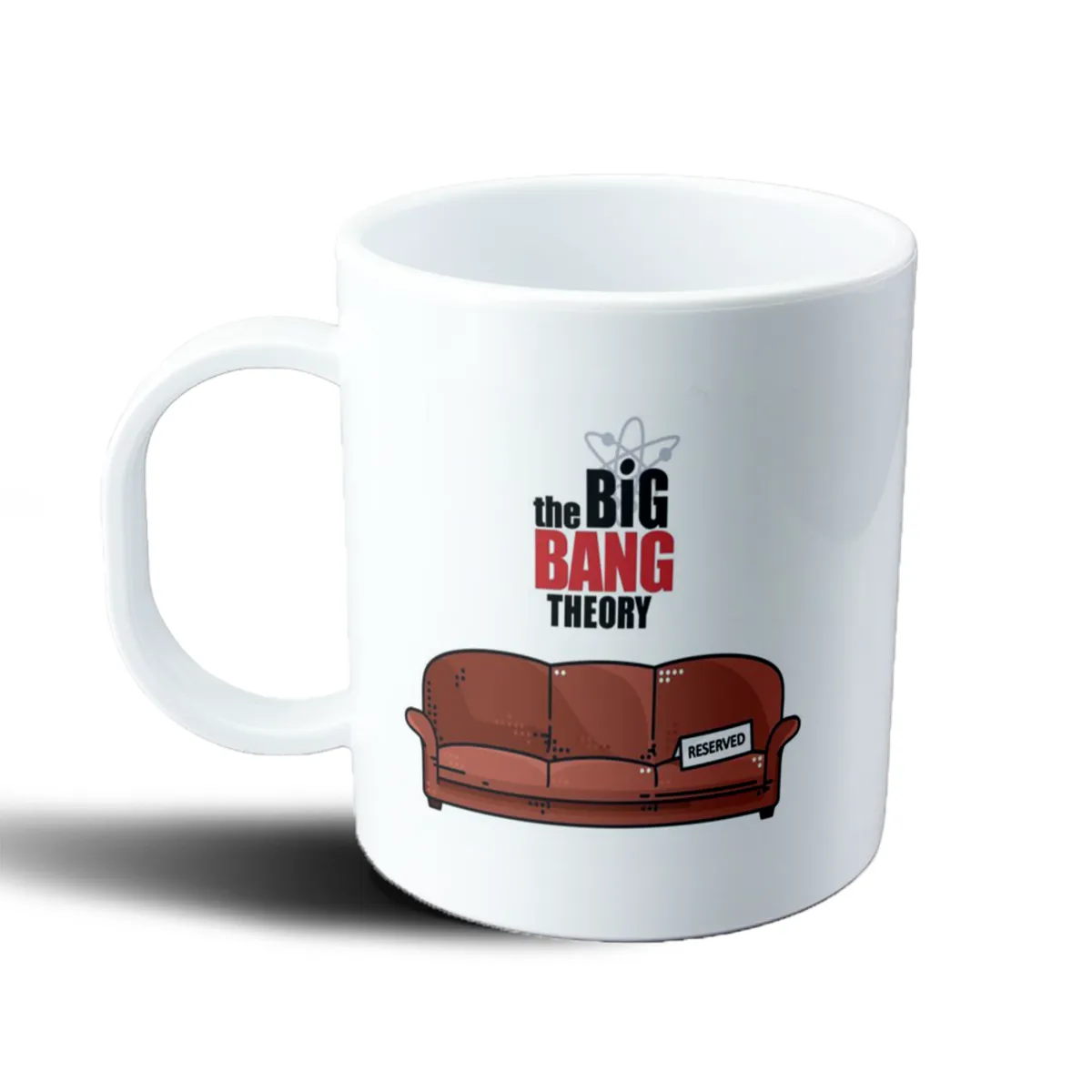 Taza de Plástico Big Bang Theory Sofá Reserved - vista 2
