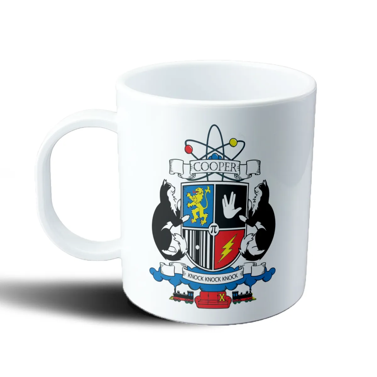 Taza de Plástico Big Bang Theory Escudo Cooper - vista 2