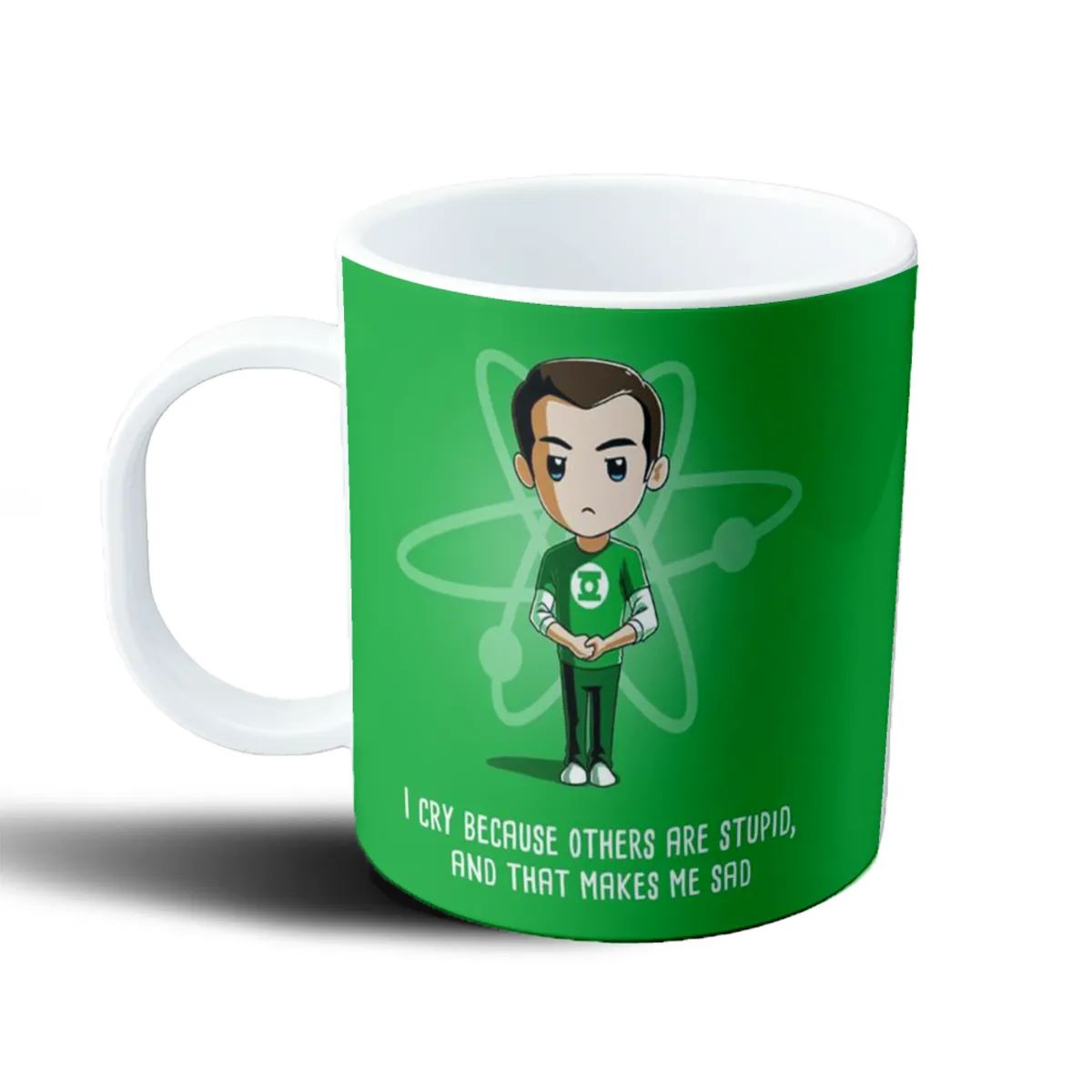 Taza de Plástico Big Bang Theory Sheldon Cooper Chibi - vista 2