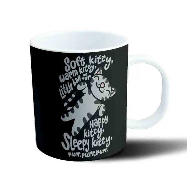 Taza de Plástico Big Bang Theory Soft Kitty