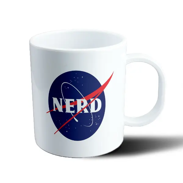 Taza de Plástico Big Bang Theory NASA Nerd