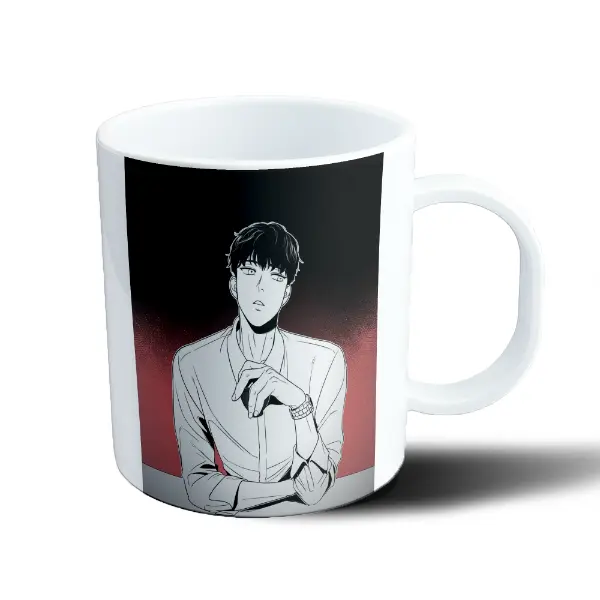 Taza de Plástico Bj Alex Protagonista Mirada Seria