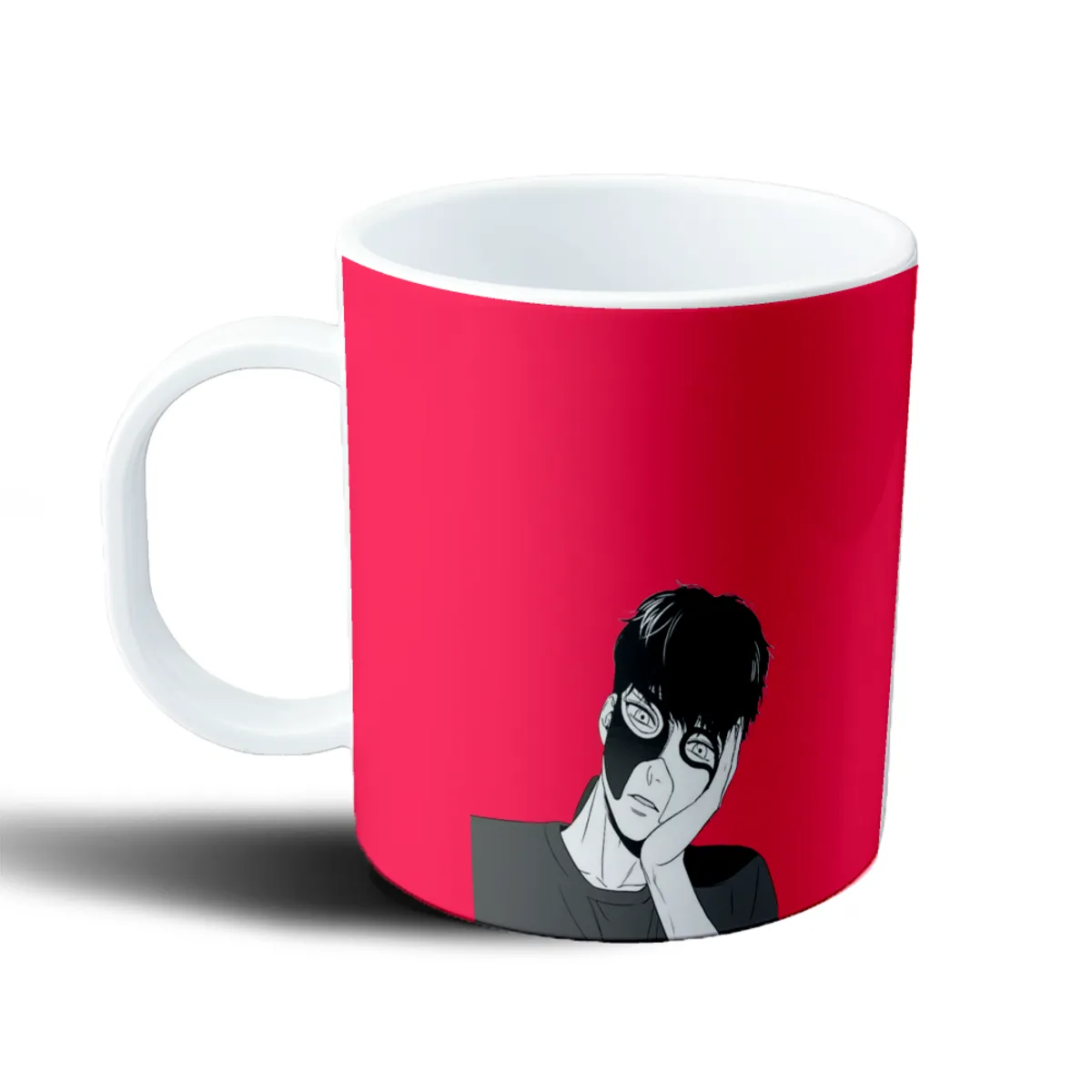 Taza de Plástico Bj Alex Personaje Pensativo - vista 2