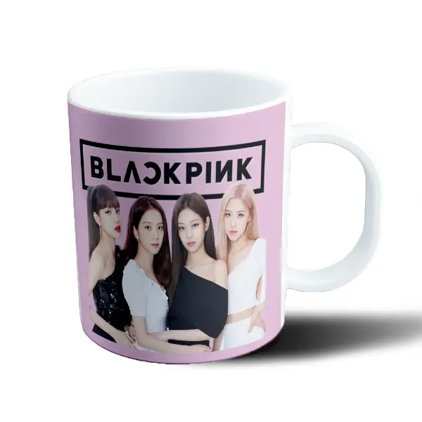 Taza de Plástico BlackPink Grupo Foto Oficial
