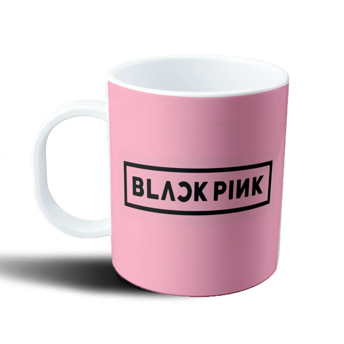 Taza de Plástico BlackPink Logo Rosa - vista 2