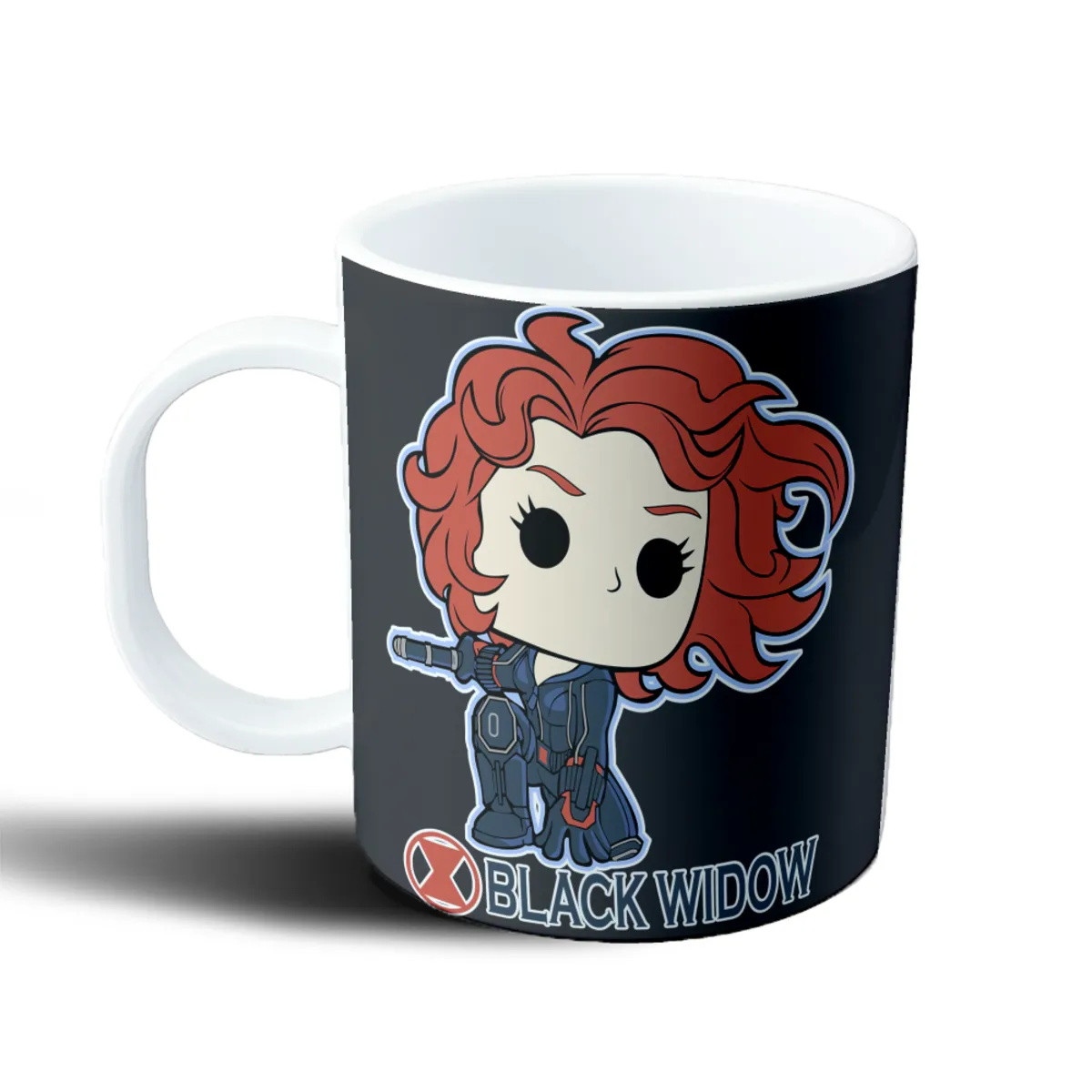 Taza de Plástico Black Widow Funko Pop Chibi - vista 2