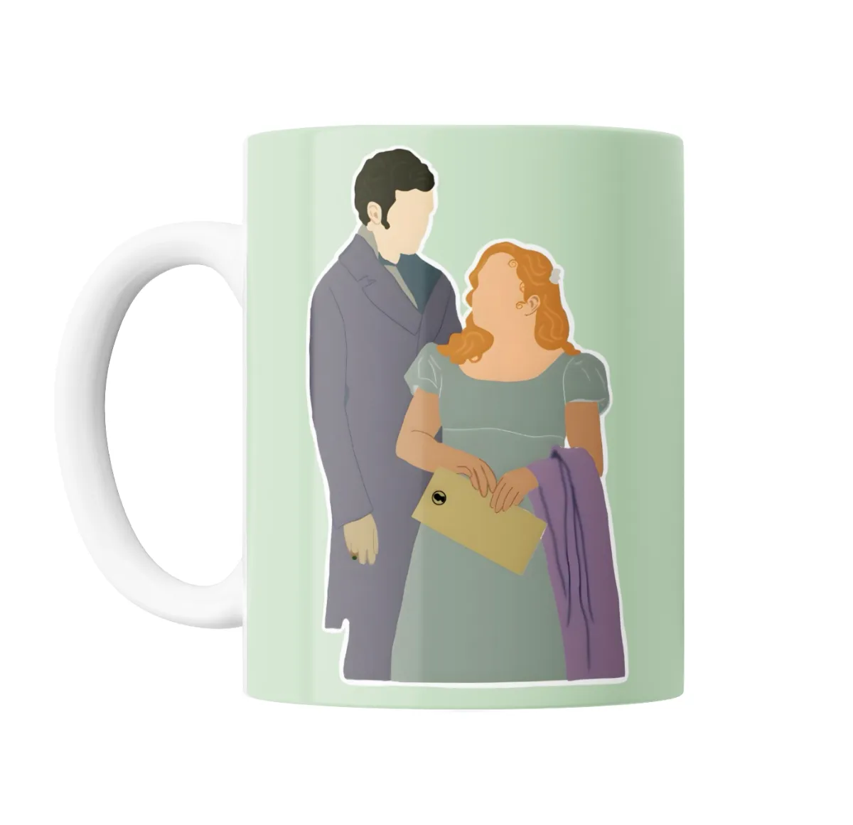 Taza de Cerámica Bridgerton Pareja Regencia - vista 2