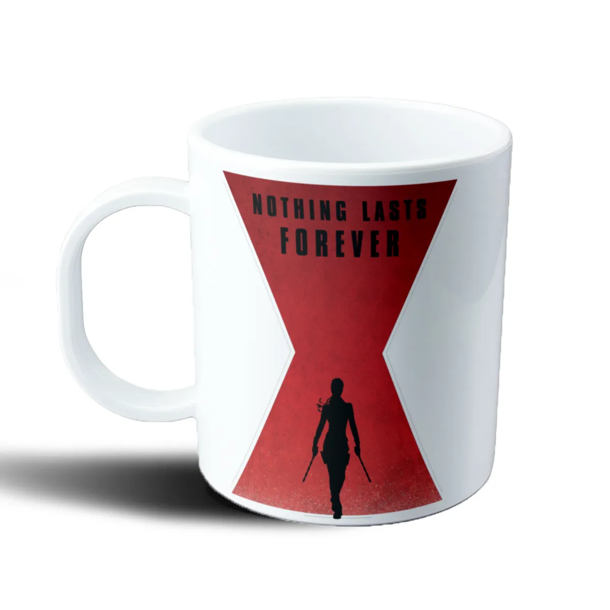 Taza de Plástico Black Widow Nothing Lasts Forever - vista 2