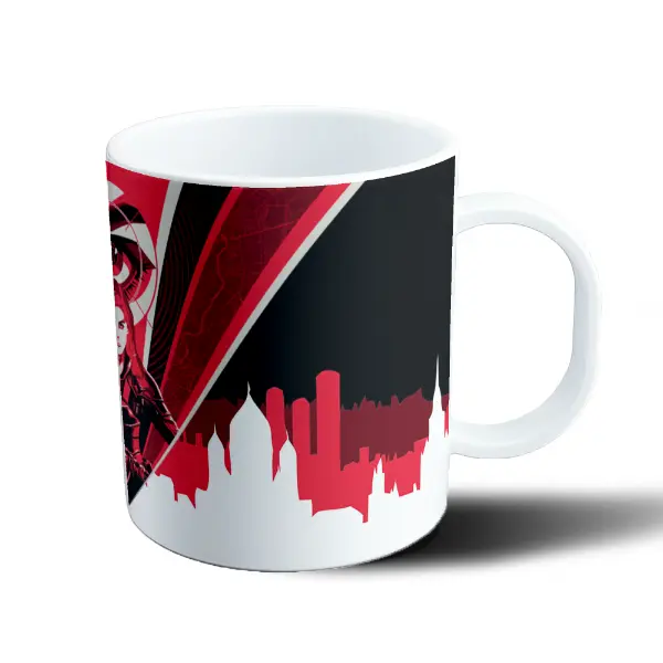 Taza de Plástico Black Widow Viuda Negra Ojo Marvel
