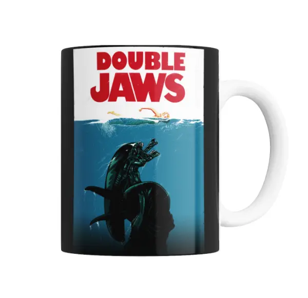 Taza de Cerámica Alien Double Jaws
