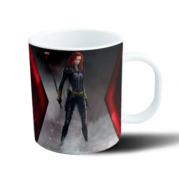 Taza de Plástico Black Widow Natasha Romanoff