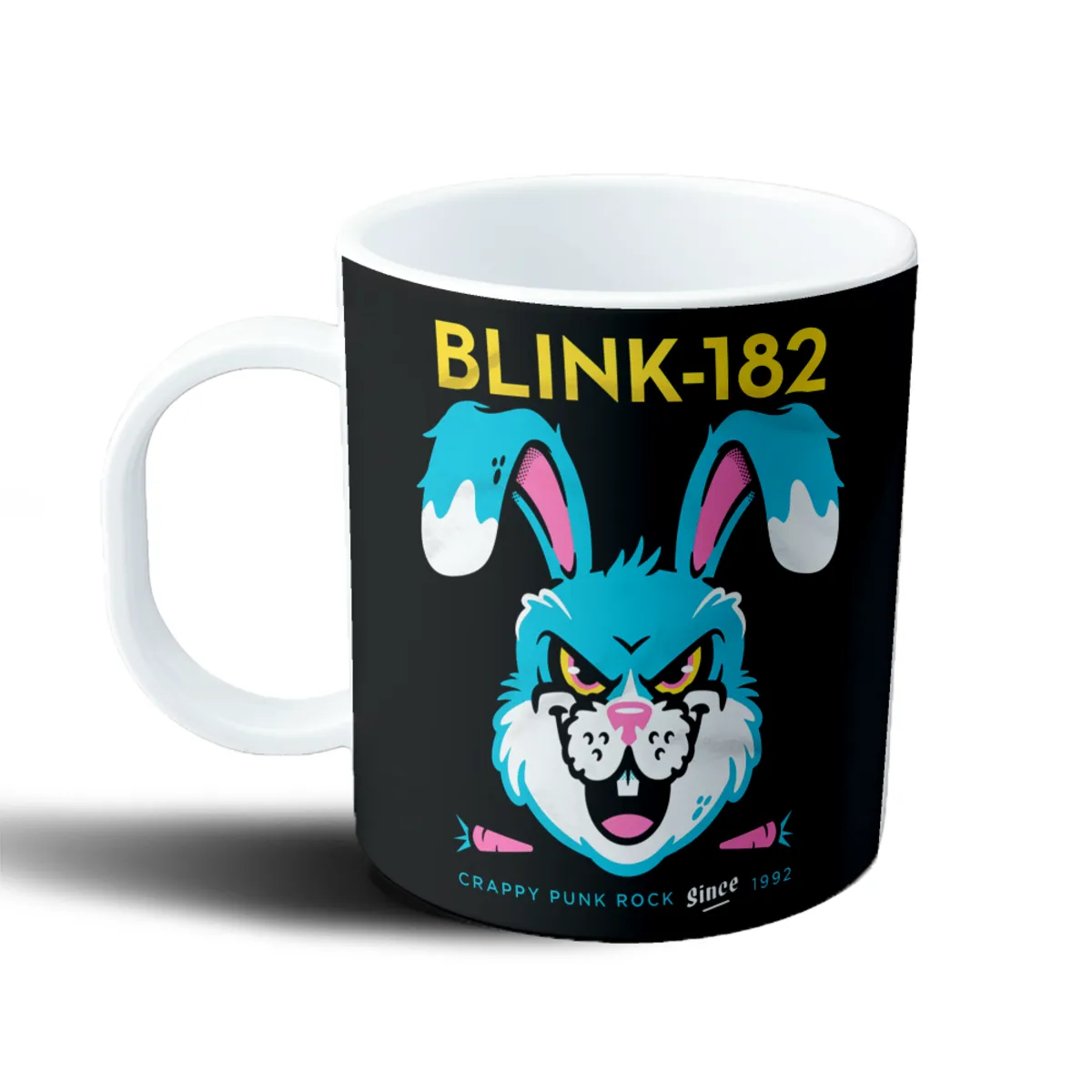 Taza de Plástico Blink 182 Conejo Crappy Punk Rock - vista 2