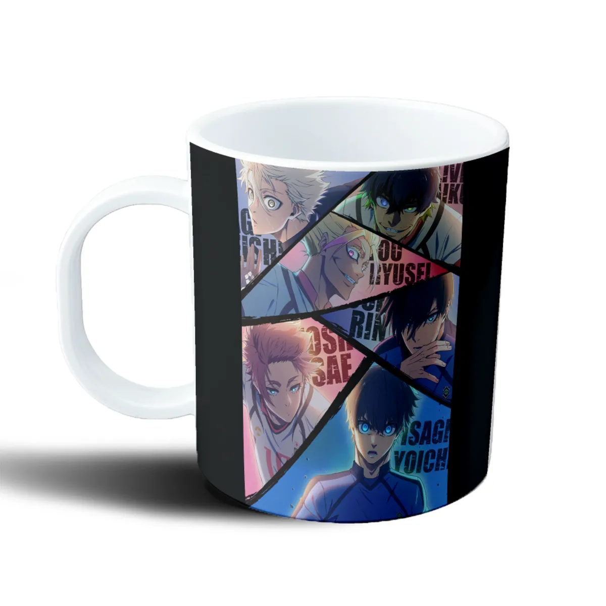 Taza de Plástico Blue Lock Isagi Yoichi y Rin Itoshi - vista 2