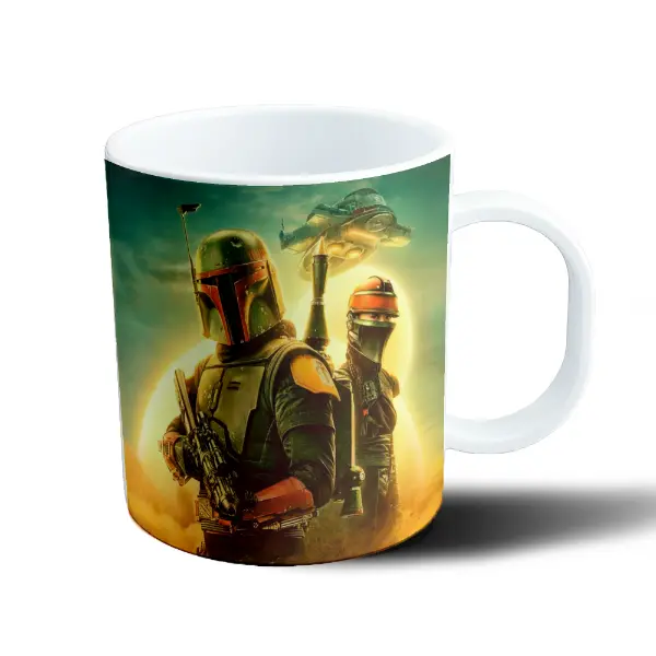 Taza de Plástico Boba Fett The Book of Boba Fett