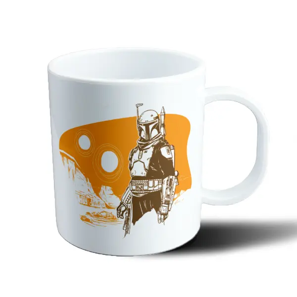 Taza de Plástico Star Wars Boba Fett Desierto Tatooine
