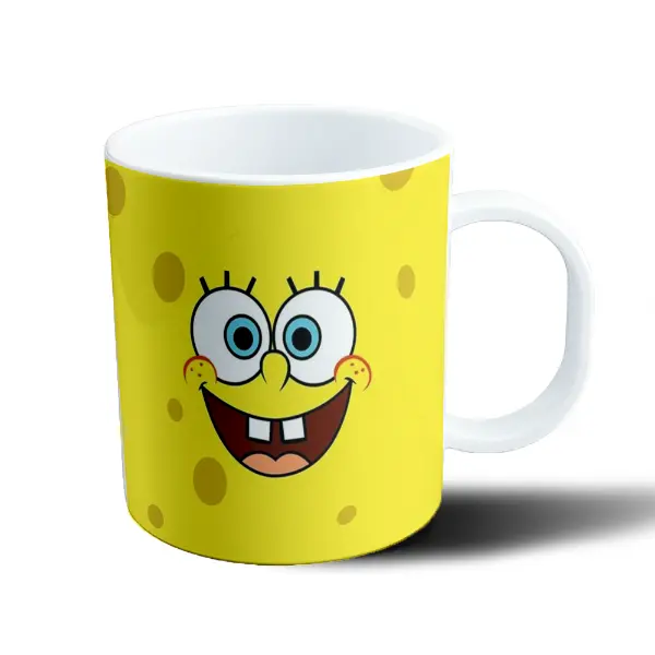 Taza de Plástico Bob Esponja Cara Sonriente