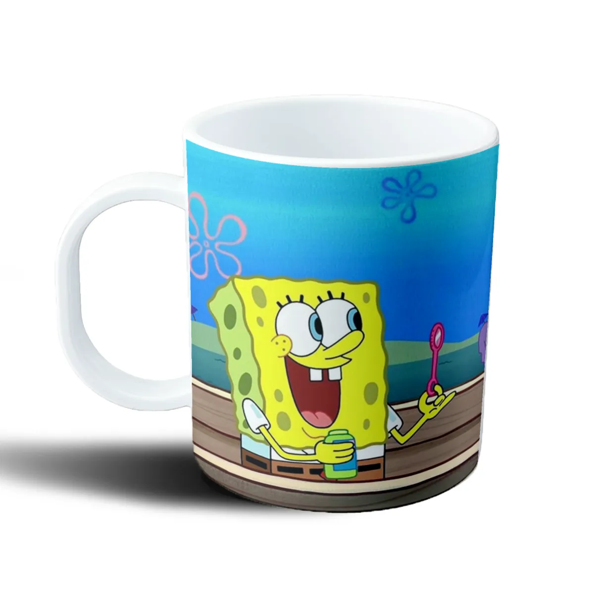 Taza de Plástico Bob Esponja Burbujas Sonriente - vista 2