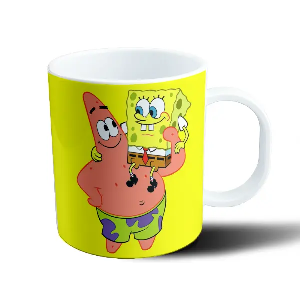 Taza de Plástico Bob Esponja y Patricio