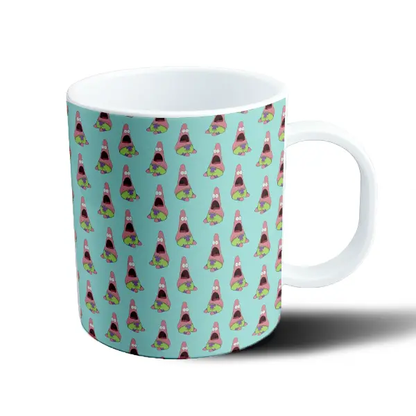 Taza de Plástico Bob Esponja Patricio Estampado