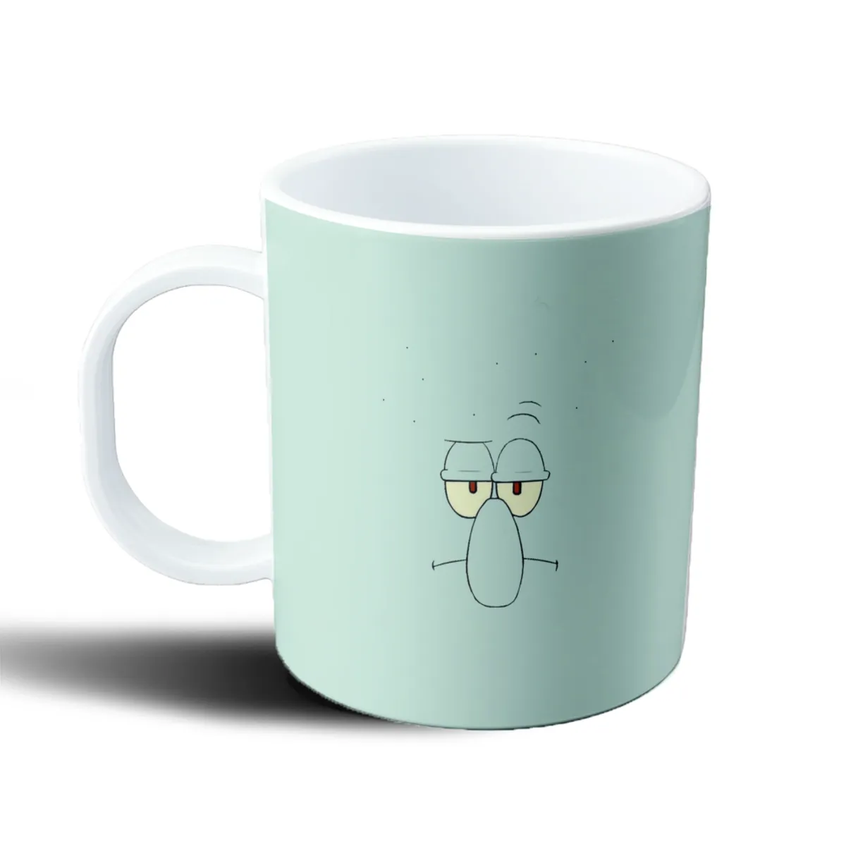 Taza de Plástico Bob Esponja Calamardo Cara - vista 2